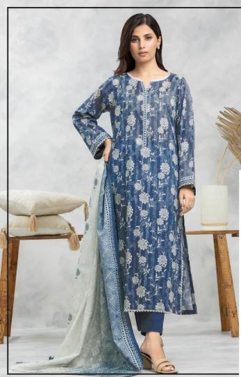 Edenrobe Allure Unstitched winter Collection