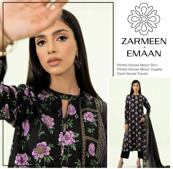 Zarmeen & Emaan Unstitched winter Collection