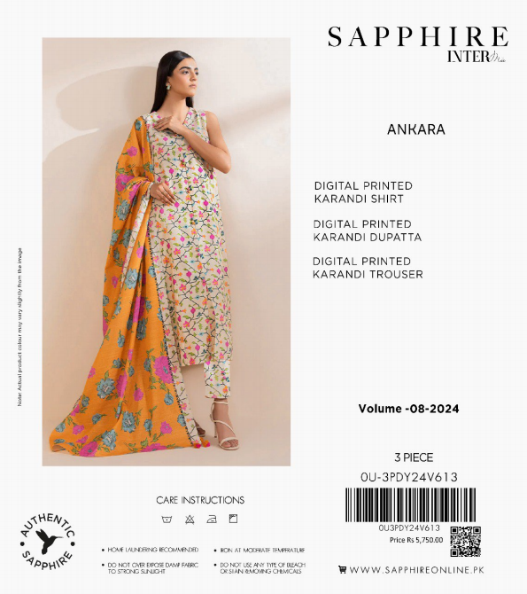 Sapphire  Unstitched winter Collection